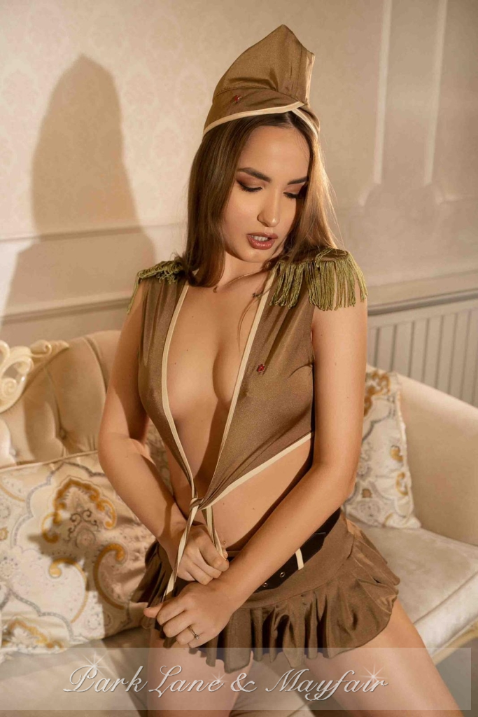 Ivanka in her naughty fetish outfit ready to tease and please