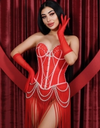 Playmate Leonie is looking ready to have some fantasy fun in this image